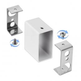 Модуль прихованого підключення білий