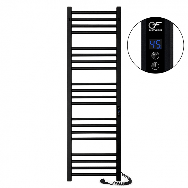 Рушникосушка чорна EF Alfa