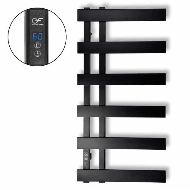 Рушникосушка чорна EF Combo